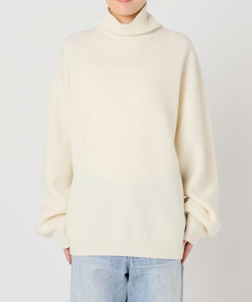 セール】LOOSE TURTLE NECK プルオーバー（ニット/セーター）｜Plage