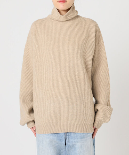 セール】LOOSE TURTLE NECK プルオーバー（ニット/セーター）｜Plage