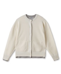 LA MARINE FRANCAISE（マリン フランセーズ）の「バイカラーカノコ編みカーディガン（カーディガン/ボレロ）」