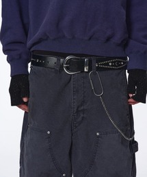 JIEDA（ジエダ）の「WIDE STUDS BELT（ベルト）」 - WEAR