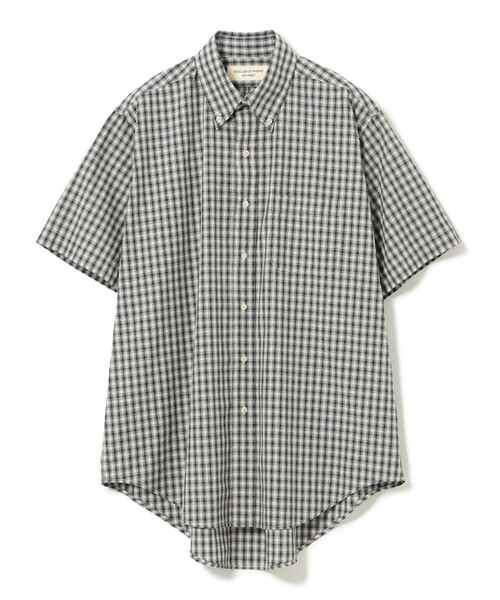 BEAMS BOY(ビームスボーイ)の「ボーイ チェック ビッグ ボタンダウン シャツ(シャツ/ブラウス・レディース・チャコールグレー/ネイビー/ブラウン・ONE SIZE)」の21枚目の写真