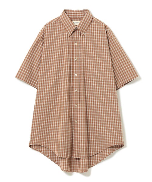BEAMS BOY(ビームスボーイ)の「【7/16値下げ】ボーイ チェック ビッグ ボタンダウン シャツ(シャツ/ブラウス・レディース・チャコールグレー/ネイビー/ブラウン・ONE SIZE)」の21枚目の写真