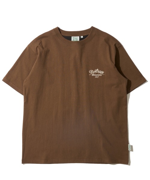 POWER TO THE PEOPLE(パワートゥーザピープル)の「【POWER TO THE PEOPLE】トラ刺繍クルーネックTシャツ(Tシャツ/カットソー・レディース・ブラウン/ブラック/チャコールグレー/オフホワイト・MEDIUM/X-LARGE/LARGE)」の11枚目の写真