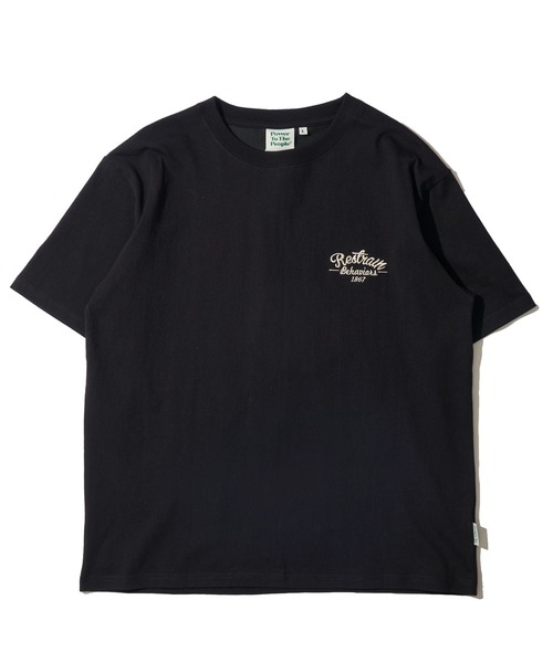 POWER TO THE PEOPLE(パワートゥーザピープル)の「【POWER TO THE PEOPLE】トラ刺繍クルーネックTシャツ(Tシャツ/カットソー・レディース・ブラウン/ブラック/チャコールグレー/オフホワイト・MEDIUM/X-LARGE/LARGE)」の7枚目の写真