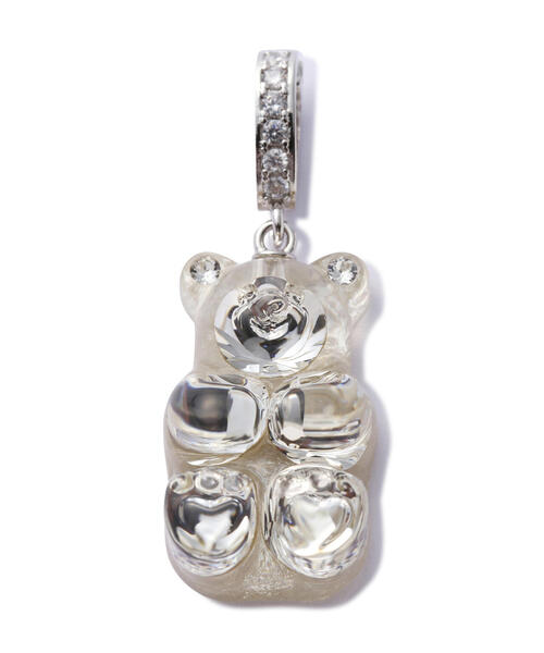 L.H.P(エルエイチピー)の「MIKSHIMAI/ミクシマイ/DREAMING BEAR PENDANT(ネックレス・メンズ・ブルー/ブラック/その他24・F)」の3枚目の写真