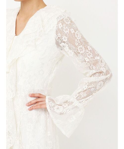 dazzlin(ダズリン)の「レースガウンワンピース(ワンピース・レディース・オフホワイト/ブルー・SMALL/MEDIUM)」の21枚目の写真