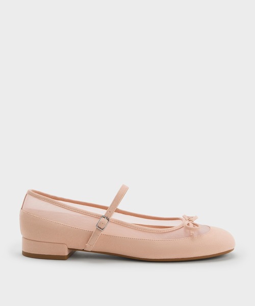 CHARLES & KEITH(チャールズ & キース)の「Mulligan マリガン フォースエードメッシュメリージェーン(パンプス・レディース・ベビーピンク/ブラウン系その他7/ブラック系その他2・22.5cm/25.5cm/25cm/24.5cm/23.5cm/23cm)」の18枚目の写真