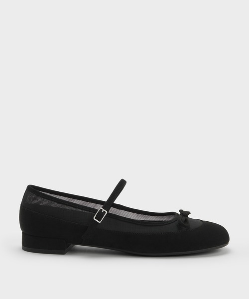 CHARLES & KEITH(チャールズ & キース)の「Mulligan マリガン フォースエードメッシュメリージェーン(パンプス・レディース・ベビーピンク/ブラウン系その他7/ブラック系その他2・22.5cm/25.5cm/25cm/24.5cm/23.5cm/23cm)」の13枚目の写真