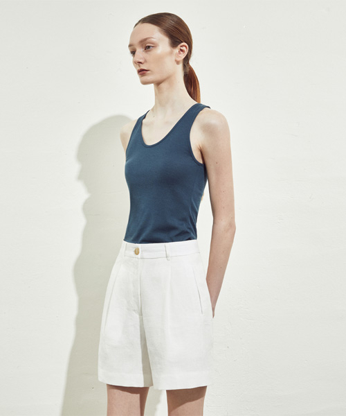 RIDIFI(リディフィ)の「SOFT CLEAN SLEEVELESS_BLUE(Tシャツ/カットソー・レディース・その他・FREE)」の2枚目の写真