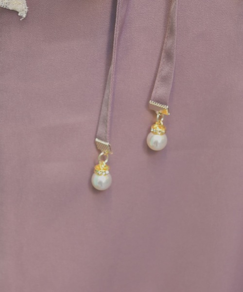 axes femme（アクシーズファム）の「レースケープキャミドレス（ワンピース・レディース・ブラック/モカ/ミント・FREE）」の8枚目の写真