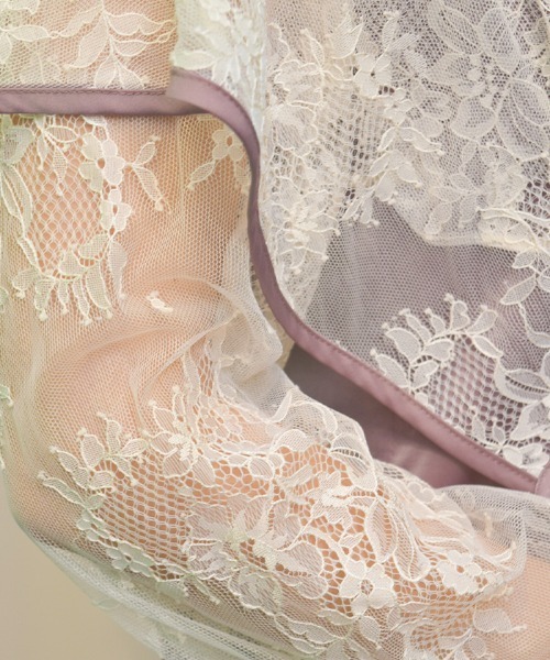 axes femme（アクシーズファム）の「レースケープキャミドレス（ワンピース・レディース・ブラック/モカ/ミント・FREE）」の9枚目の写真