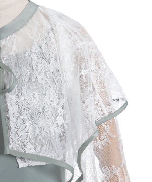 axes femme（アクシーズファム）の「レースケープキャミドレス（ワンピース・レディース・ブラック/モカ/ミント・FREE）」の18枚目の写真