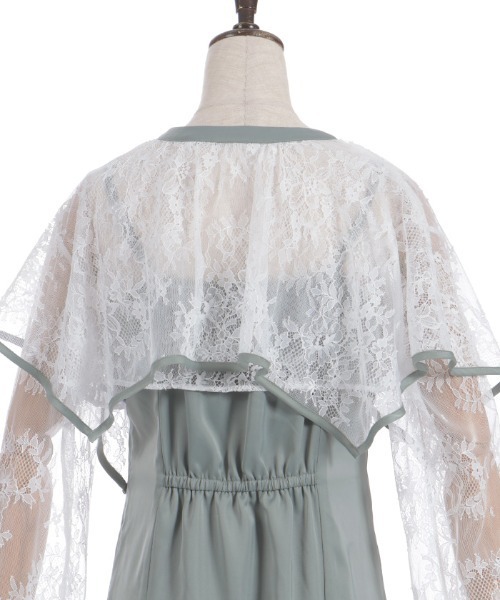 axes femme（アクシーズファム）の「レースケープキャミドレス（ワンピース・レディース・ブラック/モカ/ミント・FREE）」の19枚目の写真