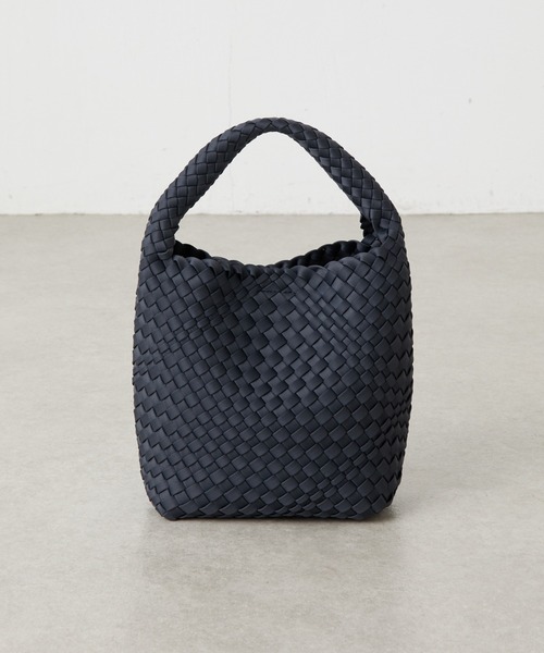 PAPILLONNER（パピヨネ）の「PAPILLONNER/メッシュワンショルダーバッグ（トートバッグ・レディース・アイボリー/グレー・FREE）」の7枚目の写真