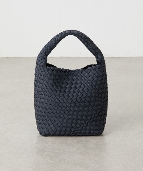 PAPILLONNER（パピヨネ）の「PAPILLONNER/メッシュワンショルダーバッグ（トートバッグ・レディース・アイボリー/グレー・FREE）」の5枚目の写真