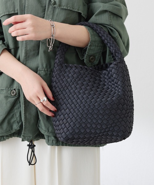 PAPILLONNER（パピヨネ）の「PAPILLONNER/メッシュワンショルダーバッグ（トートバッグ・レディース・アイボリー/グレー・FREE）」の21枚目の写真