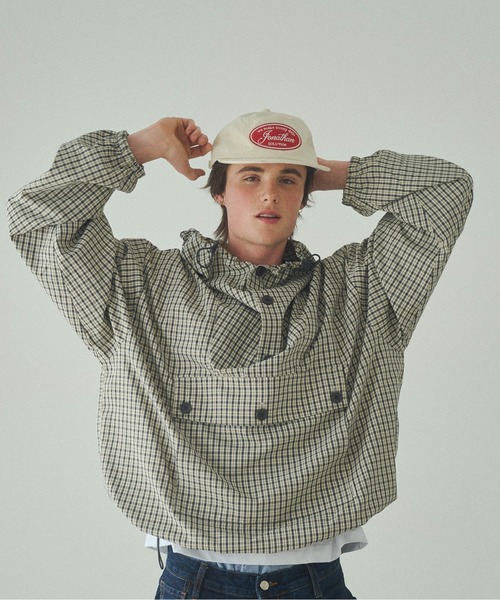 checked anorak jacket / チェックアノラックジャケット（その他