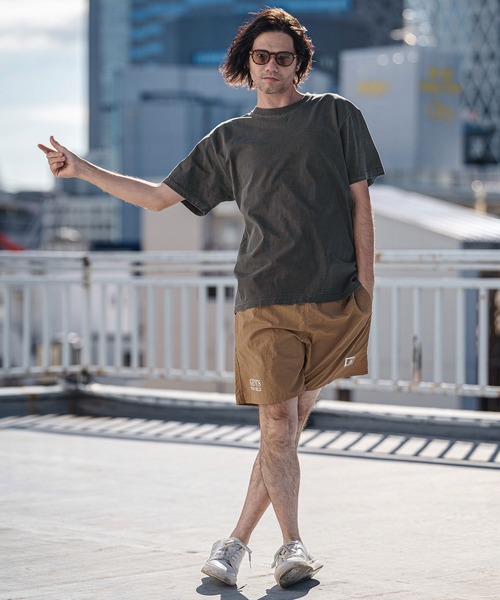 CAMBIO（カンビオ）の「mt10182- Tight Tension Pigment dye Tee ピグメント染めTシャツ(AI-261-005)（Tシャツ/カットソー・メンズ・ブラック/パープル/グレー・S/M/L）」の7枚目の写真