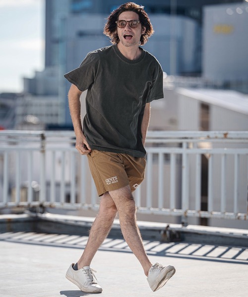 CAMBIO（カンビオ）の「mt10182- Tight Tension Pigment dye Tee ピグメント染めTシャツ(AI-261-005)（Tシャツ/カットソー・メンズ・ブラック/パープル/グレー・S/M/L）」の8枚目の写真