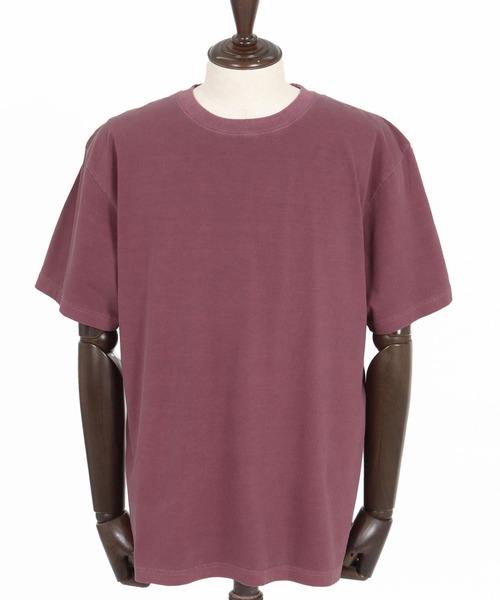CAMBIO（カンビオ）の「mt10182- Tight Tension Pigment dye Tee ピグメント染めTシャツ(AI-261-005)（Tシャツ/カットソー・メンズ・ブラック/パープル/グレー・S/M/L）」の18枚目の写真
