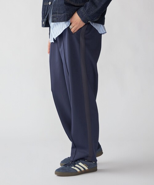 SHIPS(シップス)の「SHIPS: ライン ジャージー パンツ(その他パンツ・メンズ・ネイビー/パープル/ブラウン・MEDIUM/LARGE)」の3枚目の写真