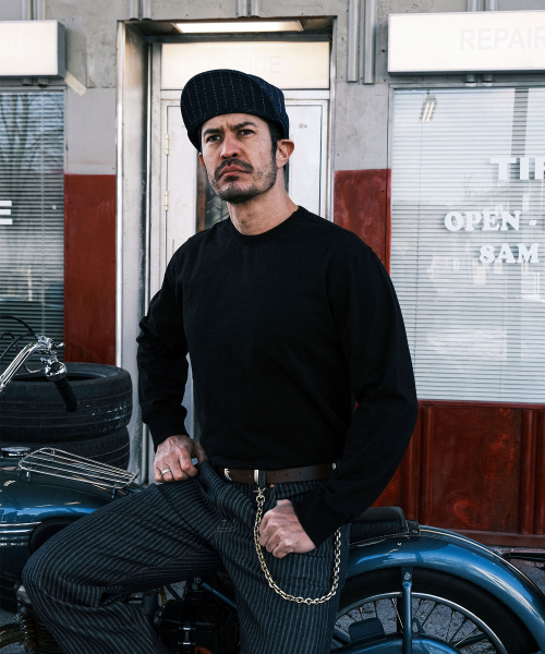VDR（ブイディアール）の「TOUGH LONG SLEEVES [Black Night]（Tシャツ/カットソー・メンズ・その他・M/L/XL）」の5枚目の写真