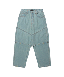 NICE GHOST CLUB（ナイスゴーストクラブ）の「LAYERED WASHED JEANS_LIGHT BLUE(NG2FSUD100A)（デニムパンツ）」