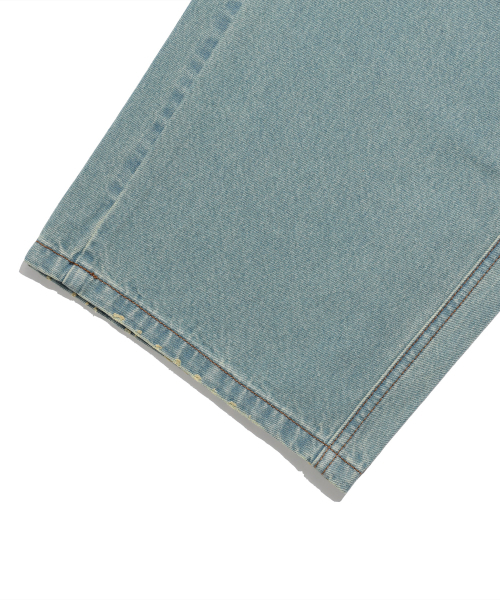 NICE GHOST CLUB(ナイスゴーストクラブ)の「LAYERED WASHED JEANS_LIGHT BLUE(NG2FSUD100A)(デニムパンツ・レディース・その他・S/M/L)」の5枚目の写真