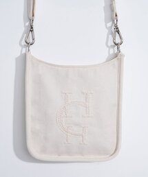 HARDCORE HAPPINESS（ハードコアハピネス）の「HCH刺繍ミニバッグ_IVORY（メッセンジャーバッグ）」