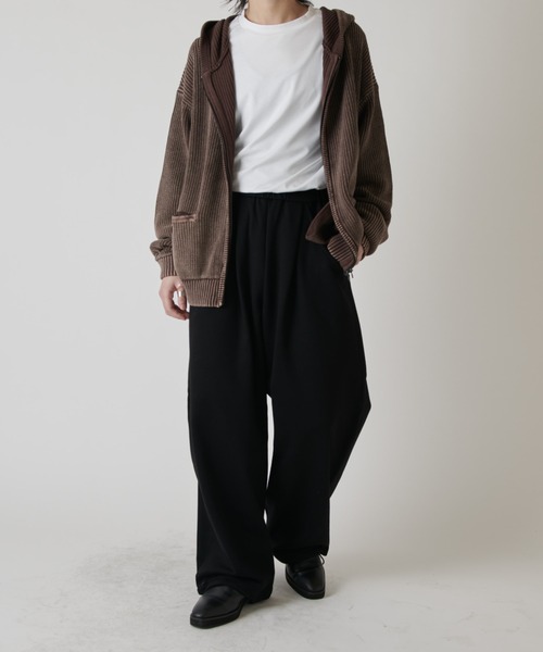 Lui's(ルイス)の「シャインベーシックカットソー(Tシャツ/カットソー・メンズ・ブラック/チャコールグレー/ホワイト・M/S)」の7枚目の写真