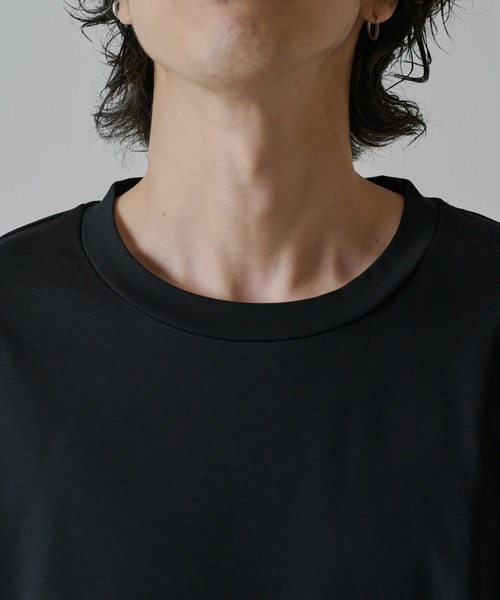 Lui's(ルイス)の「シャインベーシックカットソー(Tシャツ/カットソー・メンズ・ブラック/チャコールグレー/ホワイト・M/S)」の16枚目の写真