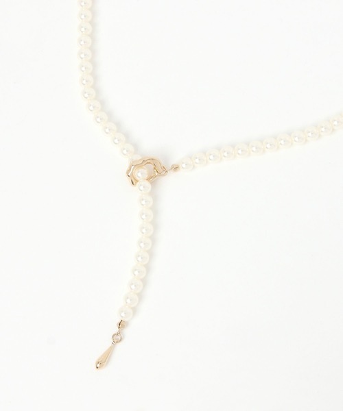 studio CLIP(スタディオクリップ)の「パールY字ネックレス(ネックレス・レディース・その他1・FREE)」の7枚目の写真