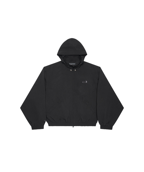 BLACKPURPLE(ブラックパープル)の「ベントルナイロンウィンドブレーカージャケット Vantor Nylon Windbreaker Jacket_Black(ナイロンジャケット・レディース・ブラック・FREE)」の1枚目の写真