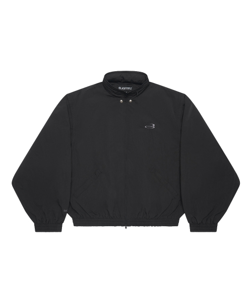 BLACKPURPLE(ブラックパープル)の「ベントルナイロンウィンドブレーカージャケット Vantor Nylon Windbreaker Jacket_Black(ナイロンジャケット・レディース・ブラック・FREE)」の2枚目の写真