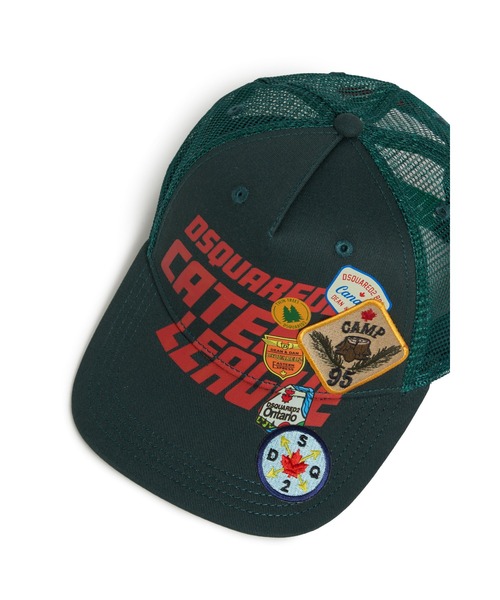 DSQUARED2（ディースクエアード）の「キッズ ベースボールキャップ DSQUARED KID（キャップ・キッズ・ブラウン/グリーン・Ⅲ/Ⅱ）」の6枚目の写真