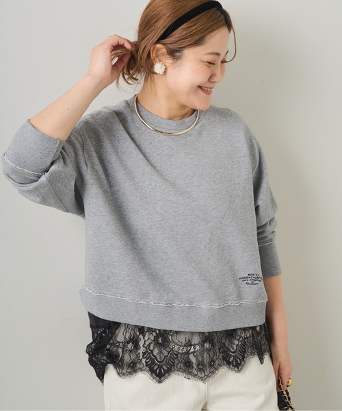 PUAL CE CIN（ピュアルセシン）の「【＠noricorico102企画】サテン×レース レイヤードキャミソール（キャミソール・レディース・ブラック/クリーム・FREE）」の19枚目の写真