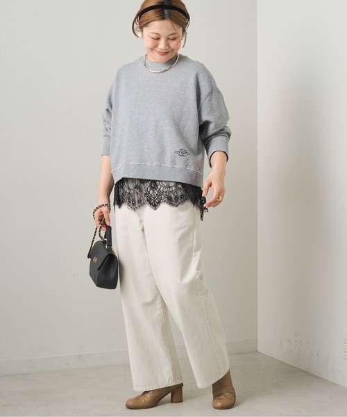 PUAL CE CIN（ピュアルセシン）の「【＠noricorico102企画】サテン×レース レイヤードキャミソール（キャミソール・レディース・ブラック/クリーム・FREE）」の21枚目の写真