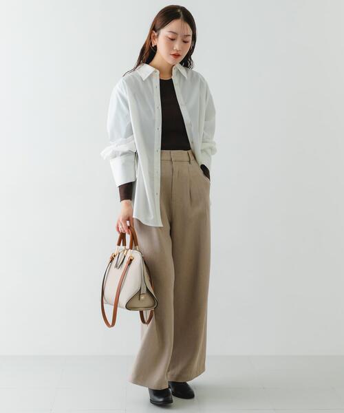 RODE SKO（ロデスコ）の「『インフルエンサーayaさんコラボ』プチ2WAYハンドバッグ（ハンドバッグ・レディース・ライトベージュ/ブルー系その他/モカ・ONE）」の11枚目の写真