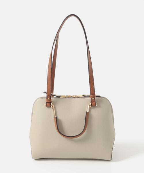 RODE SKO（ロデスコ）の「『インフルエンサーayaさんコラボ』プチ2WAYハンドバッグ（ハンドバッグ・レディース・ライトベージュ/ブルー系その他/モカ・ONE）」の15枚目の写真