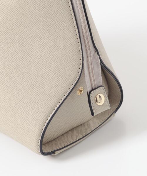 RODE SKO（ロデスコ）の「『インフルエンサーayaさんコラボ』プチ2WAYハンドバッグ（ハンドバッグ・レディース・ライトベージュ/ブルー系その他/モカ・ONE）」の21枚目の写真