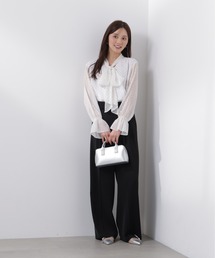 PROPORTION BODY DRESSING | ベルト付きワイドパンツ / 1216130209(その他パンツ)