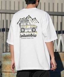 Columbia（コロンビア）の「columbia コロンビア リラックスフィットラッシュユーティリティショートスリーブTシャツ ムラサキ限定 PM0938（Tシャツ/カットソー）」