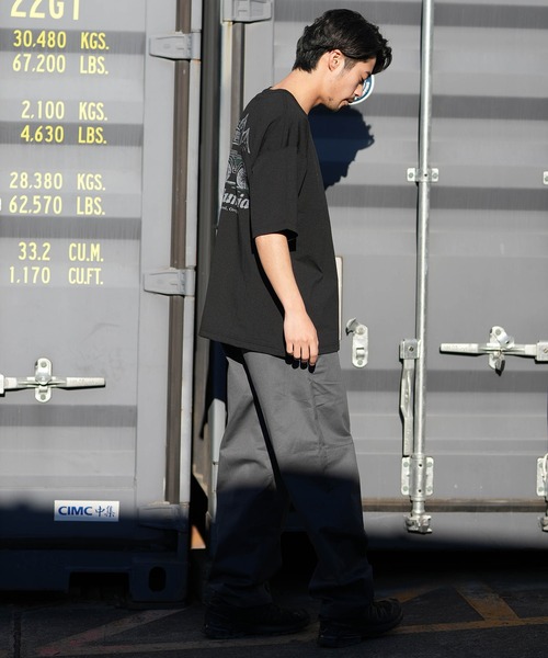 Columbia（コロンビア）の「columbia/コロンビア リラックスフィットラッシュユーティリティショートスリーブTシャツ ムラサキ限定 PM0938（Tシャツ/カットソー・メンズ・杢グレー/ホワイト×イエロー/ブラック×グレー・M/S/XL/L）」の14枚目の写真