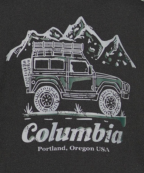 Columbia（コロンビア）の「columbia/コロンビア リラックスフィットラッシュユーティリティショートスリーブTシャツ ムラサキ限定 PM0938（Tシャツ/カットソー・メンズ・杢グレー/ホワイト×イエロー/ブラック×グレー・M/S/XL/L）」の15枚目の写真