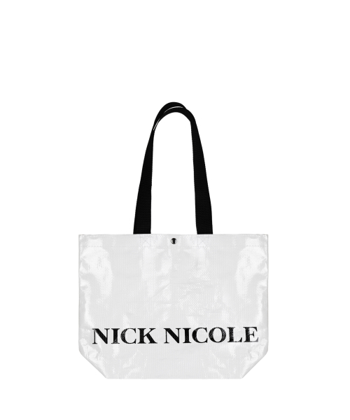 NICK&NICOLE(ニックアンドニコール)の「SIGNATURE BUTTERFLY REUSABLE BAG_WHITE(ショルダーバッグ・レディース・その他・FREE)」の2枚目の写真