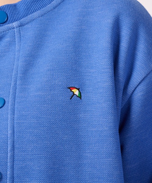 Arnold Palmer(アーノルドパーマー)の「カノコダブルフェイス シェア クルーネック カーディガン(カーディガン/ボレロ・レディース・ブラック/ライトグレー/ブルー・S/XS/M/L/LL)」の16枚目の写真