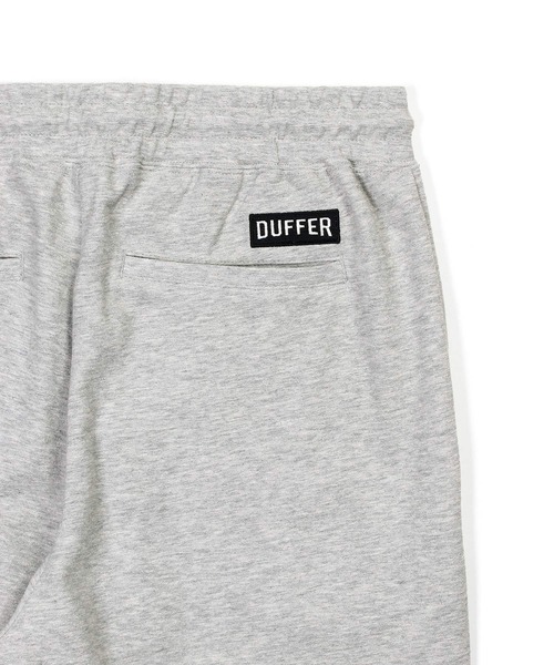 The DUFFER of ST.GEORGE（ザダファーオブセントジョージ）の「〔BLACK LABEL〕MINI PILE EASY PANTS：セットアップ対応 ミニパイル イージーパンツ（スウェットパンツ・メンズ・グレー・SMALL/MEDIUM/LARGE/X-LARGE）」の14枚目の写真