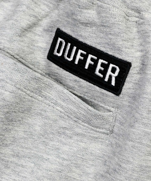 The DUFFER of ST.GEORGE（ザダファーオブセントジョージ）の「〔BLACK LABEL〕MINI PILE EASY PANTS：セットアップ対応 ミニパイル イージーパンツ（スウェットパンツ・メンズ・グレー・SMALL/MEDIUM/LARGE/X-LARGE）」の15枚目の写真