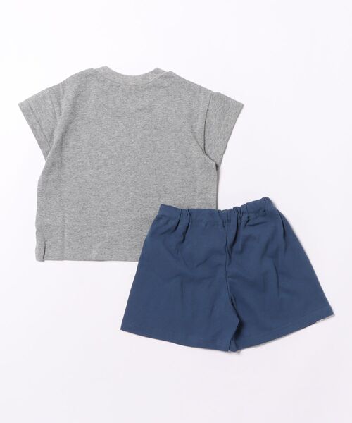 BREEZE（ブリーズ）の「【WEB限定】カレッジプリントセットアップ_ジュニア対応（セットアップ・キッズ・グレー/イエロー・80/90/100/110/120/130/140/150）」の3枚目の写真