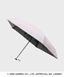 ハローキティコラボ（ハローキティコラボ）の「◆【ハローキティ】晴雨兼用裏側プリント折りたたみ傘（折りたたみ傘）」